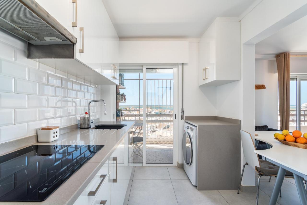 Apartamento Faro Center Stunning View Exterior foto